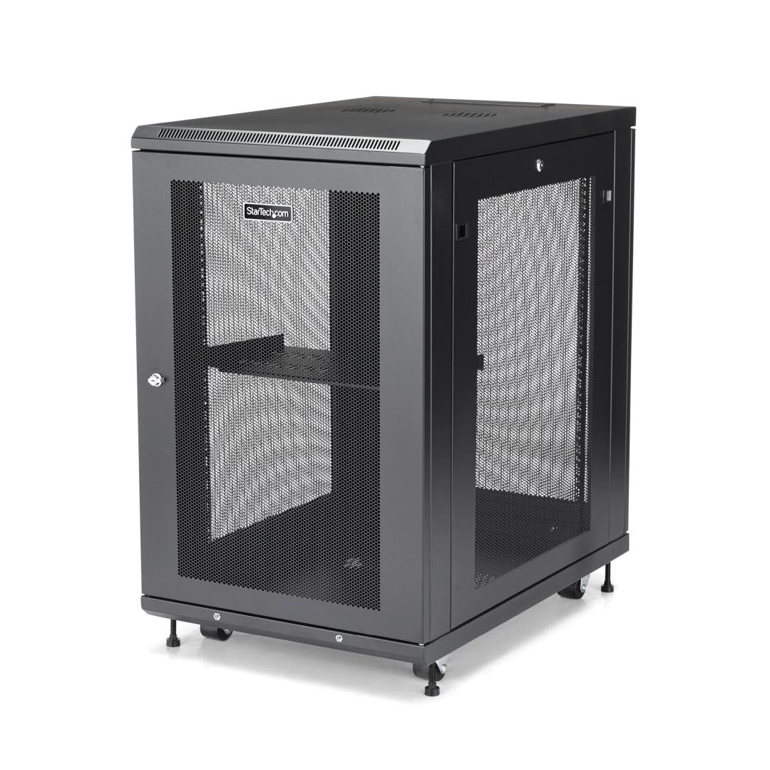 18U, 33 inch deep enclosure - assembled
