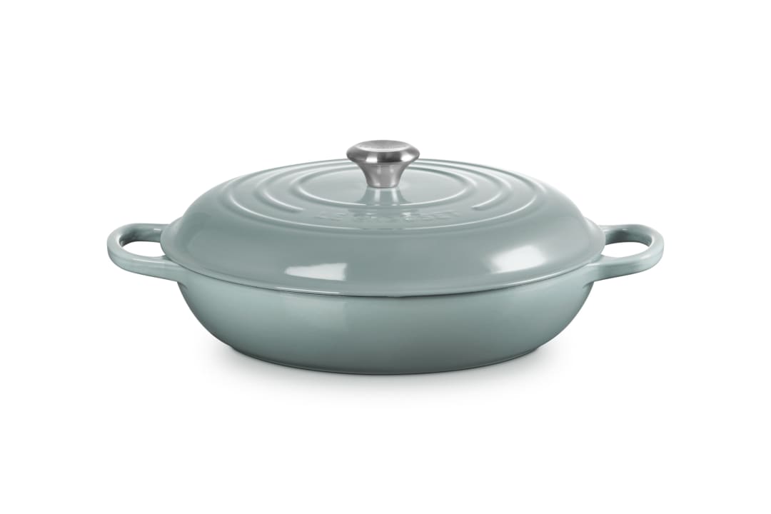 Signature Round Braiser, 5 qt. - Sea Salt