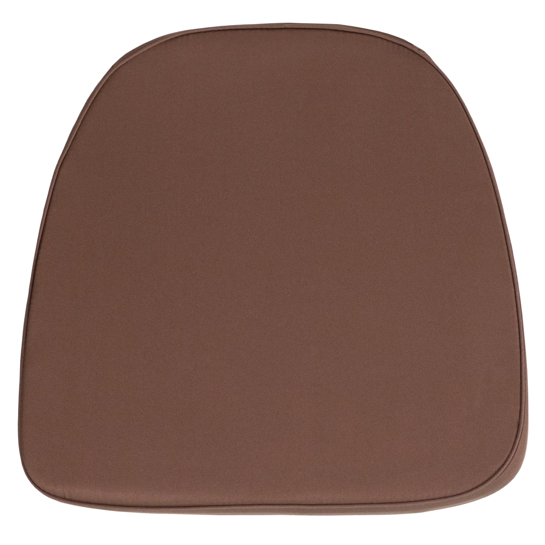 Louise Soft Brown Fabric Chiavari Chair Cushion