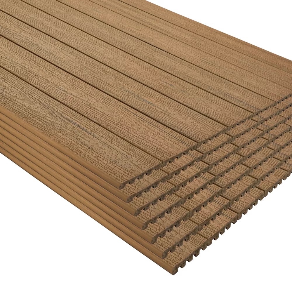 1 x 6 x 20ft Enhance Naturals Square-Golden Hour Deck Board Bundle