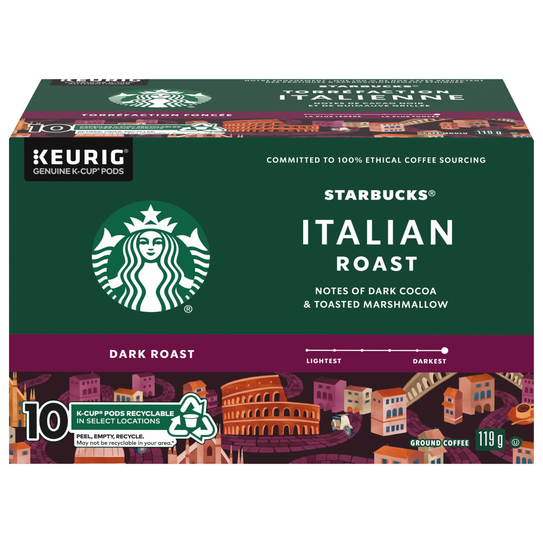 SBUX K-Cup Italian Roast 6x10ct CA