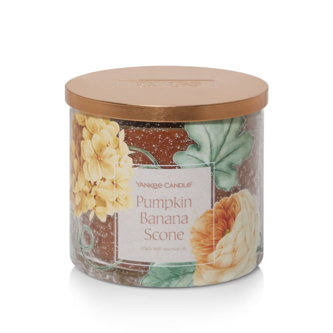 Yankee Candle Pumpkin Banana Scone 3-Wick Candle