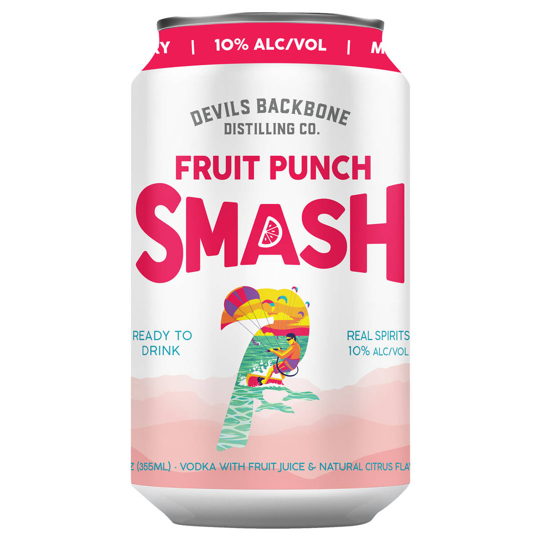 Devils Backbone Distilling Company Fruit Punch Smash 10%, 12oz Can