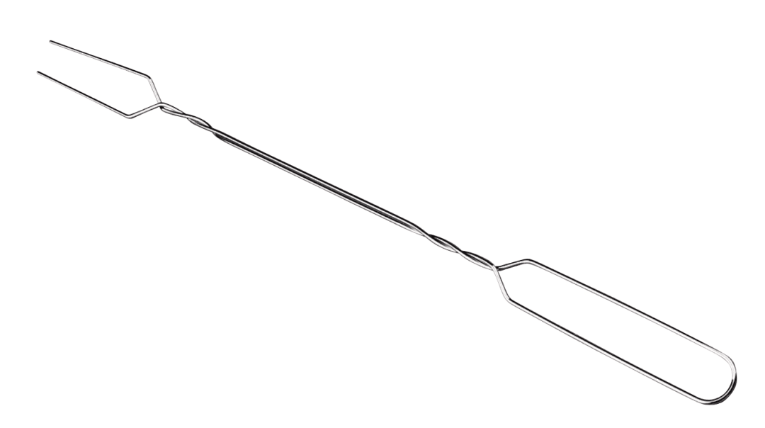 FORK STEEL TOASTER 20" C003