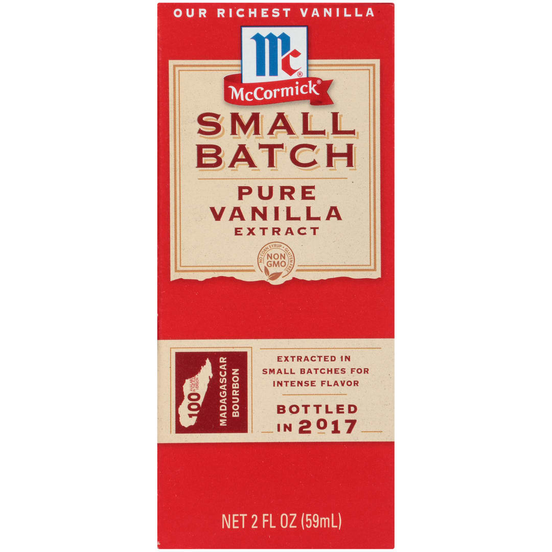 McCormick® Small Batch Pure Vanilla Extract, 2.0 fl oz