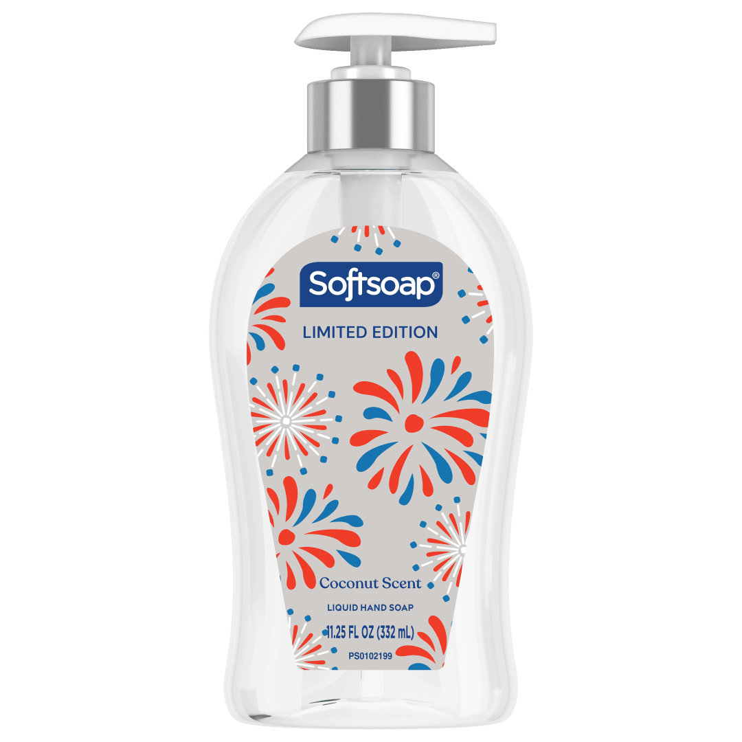 Softsoap Limited Edition Liquid Hand Soap, Coconut Scent, 11.25 fl oz Pump Bottle