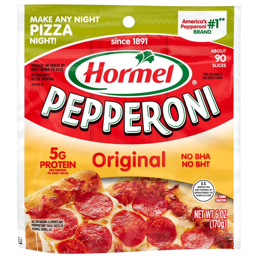 HORMEL Pepperoni for Walmart DRC 6oz\"Version 3.0\" September 2024