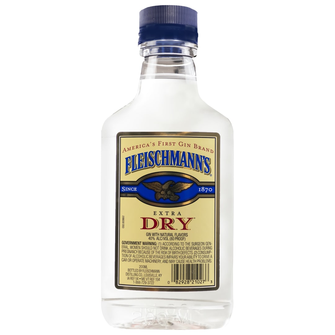 Fleischmann's Extra Dry Gin 200ml 80 Proof
