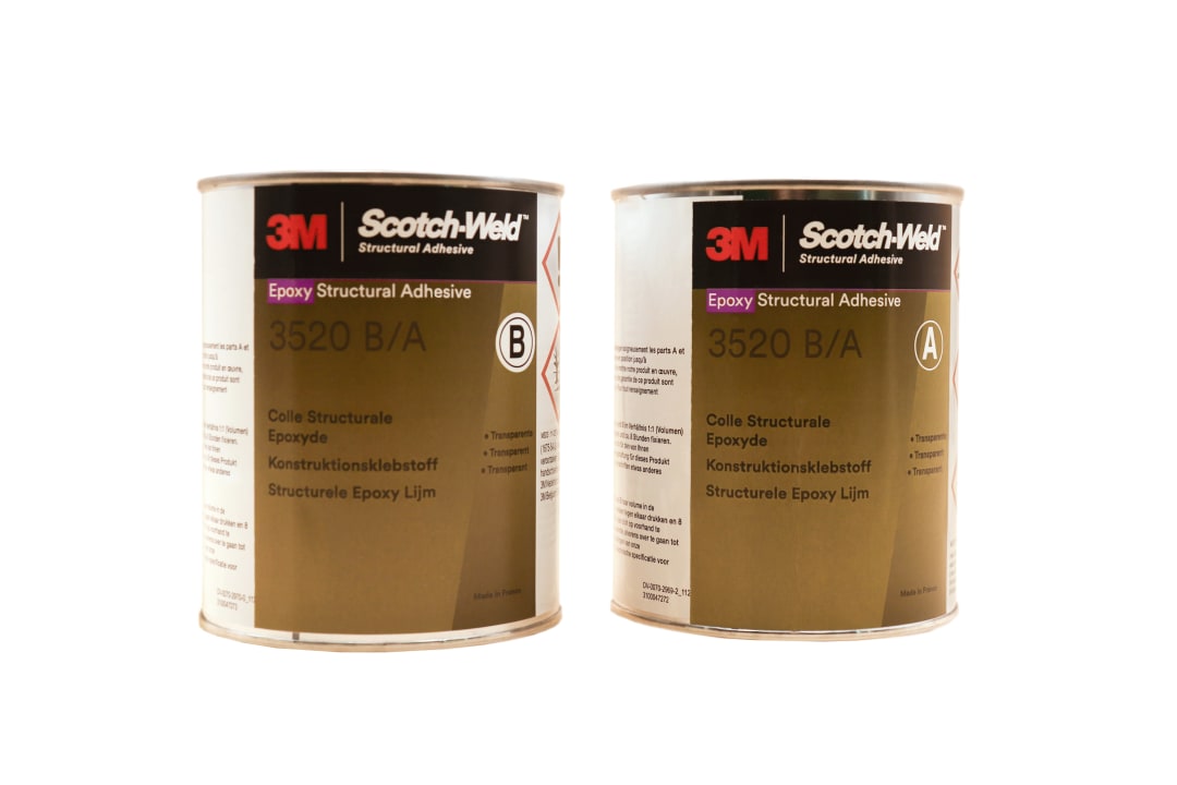 3M™ Scotch-Weld™ Epoxy Adhesive 3520, Transparent, 2 x 5 L, Kit