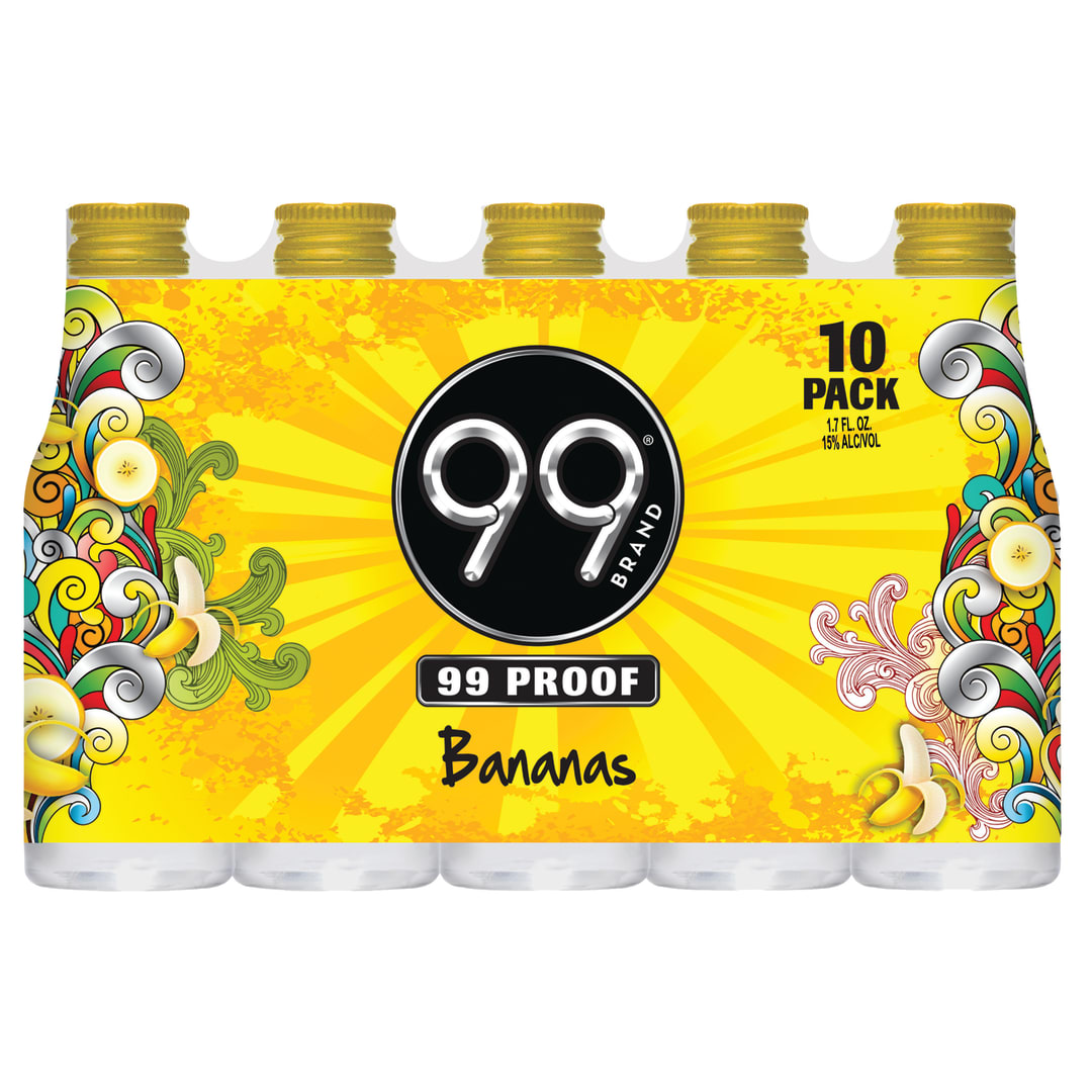 99 Bananas Malt Beverage 10 Pack 50ml 30 Proof