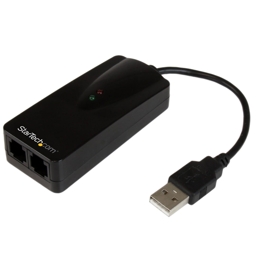 2 Port USB 2.0 to 56K Modem Adapter