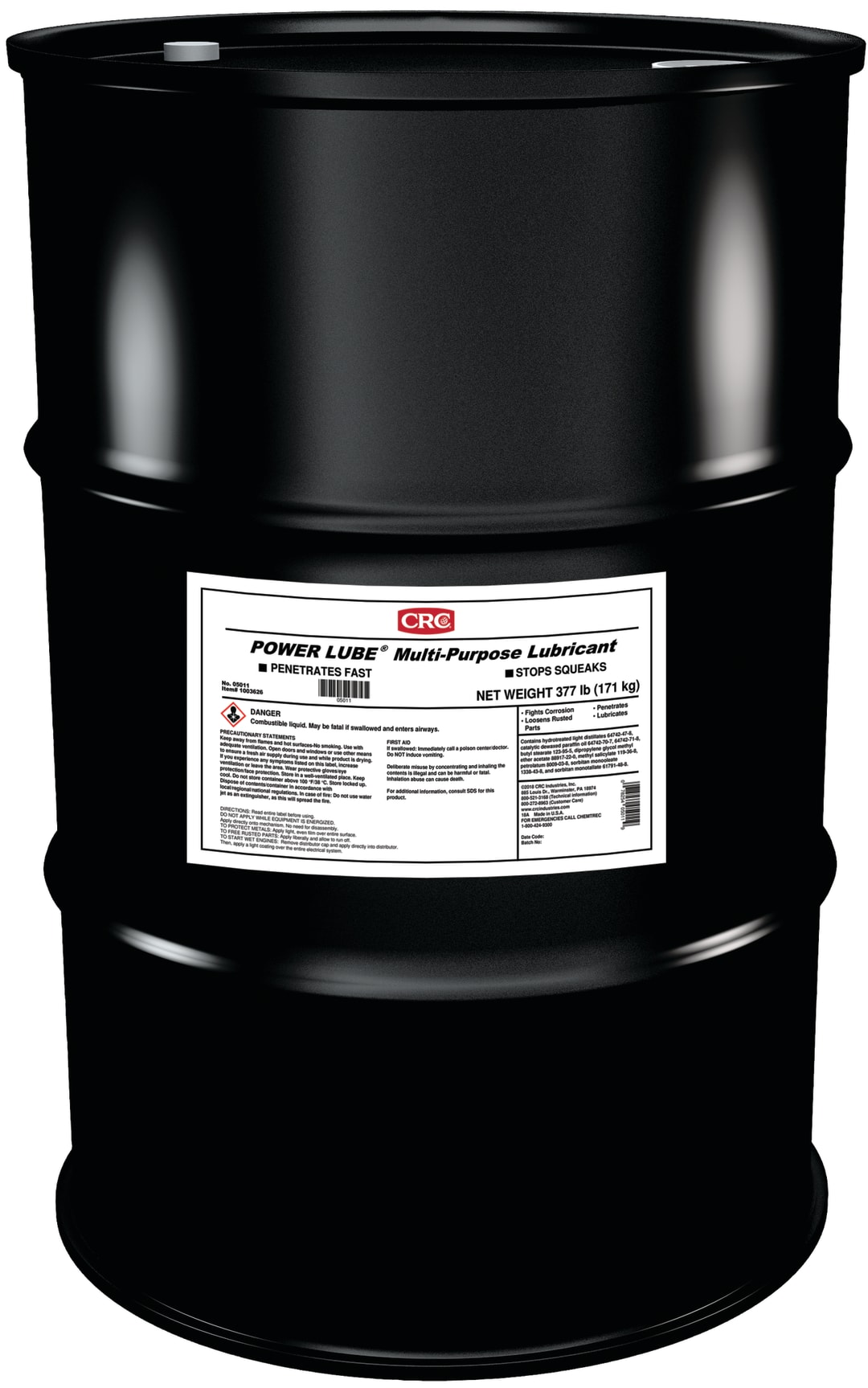 CRC Power Lube Multi-Purpose Lubricant 1X55GL