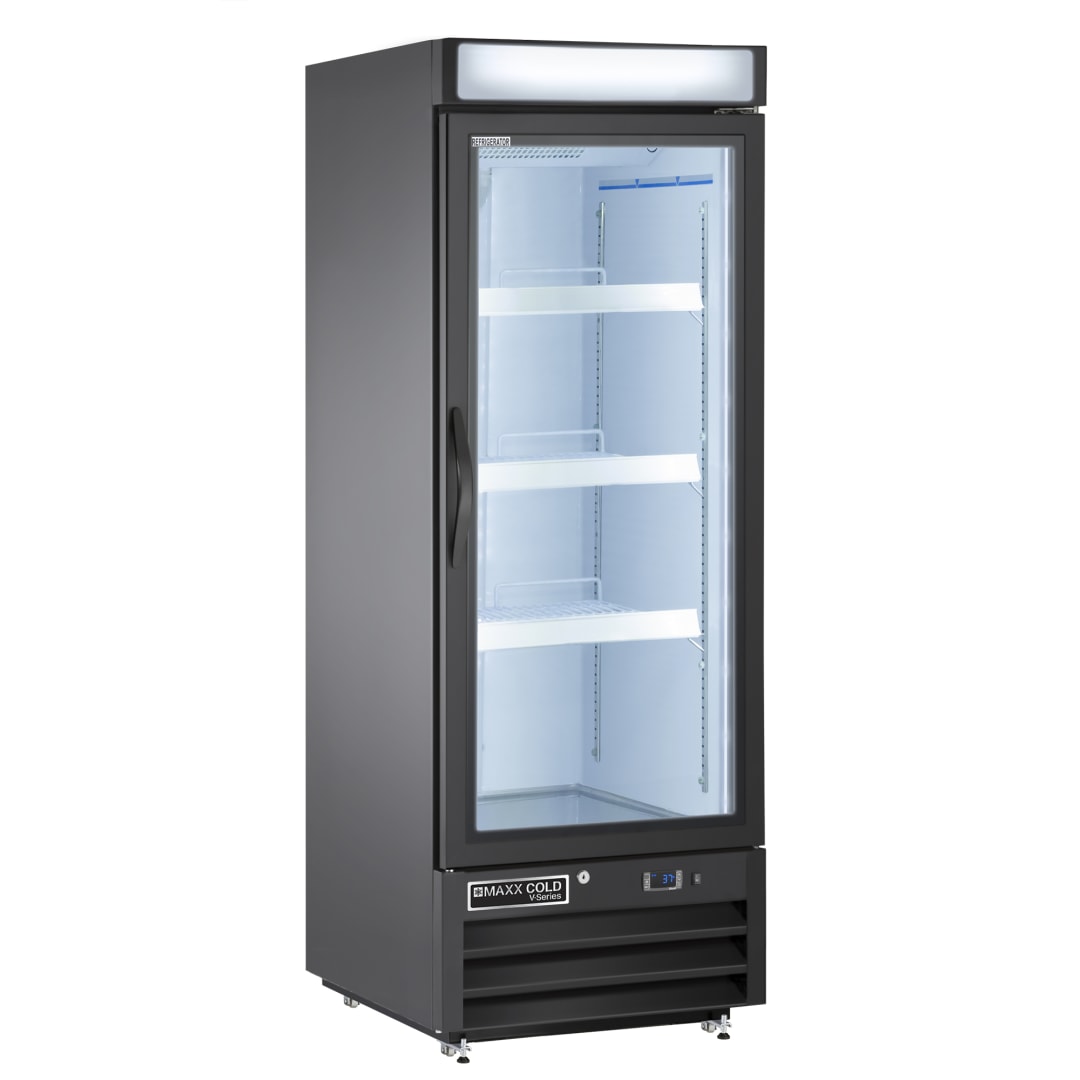 MVMR16B - One Glass Door Merchandiser Refrigerator