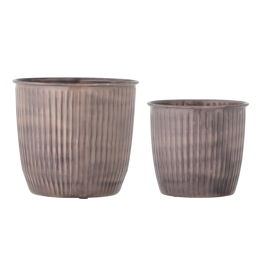 82066327 - Kenzie Flowerpot, Rose, Iron STOCK: 62