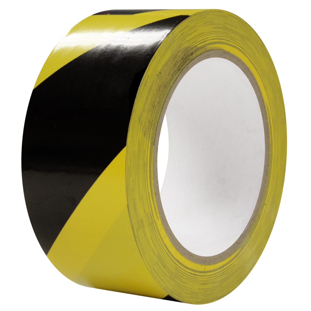 AISLE TAPE 6 mil PVC Tape with Rubber Adhesive