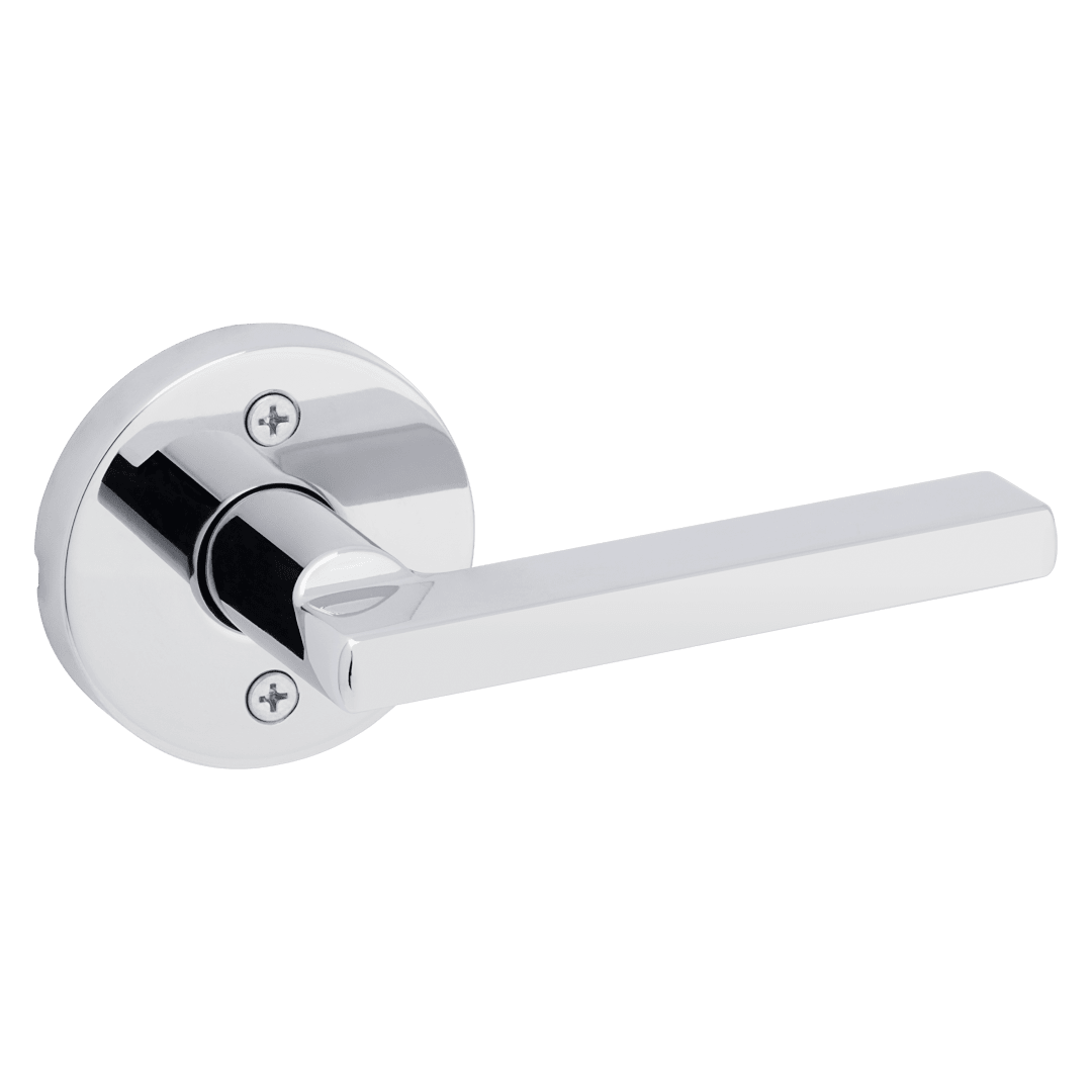 Halifax Half - Dummy Door Lever in Polished Chrome