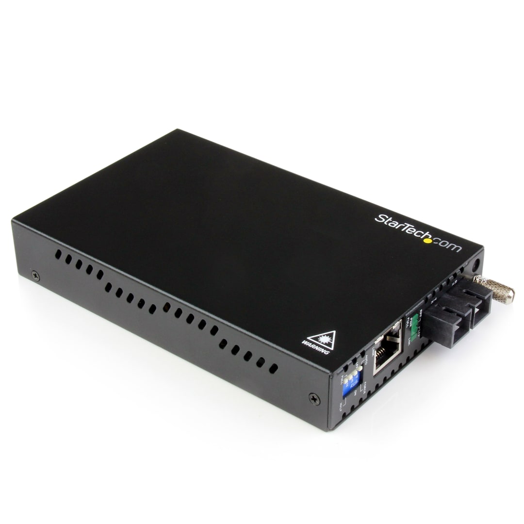 Gigabit Ethernet SM Fiber Converter SC 40 km