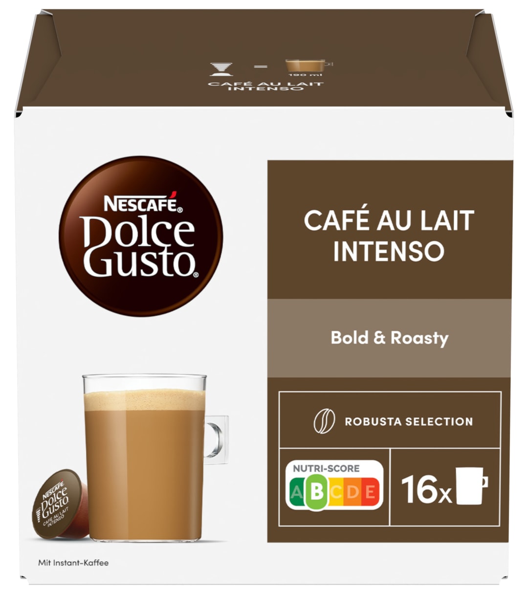 NESCAFE DOLCE GUSTO Cafe au Lait Intenso 16 Capsule 160g
