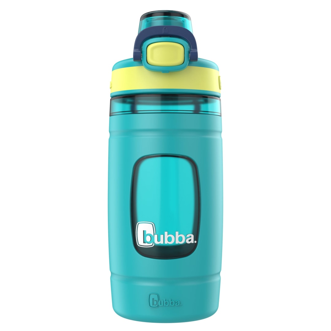 bubba® Kids Flo Water Bottle with Silicone Sleeve and Wide Mouth, 16oz.