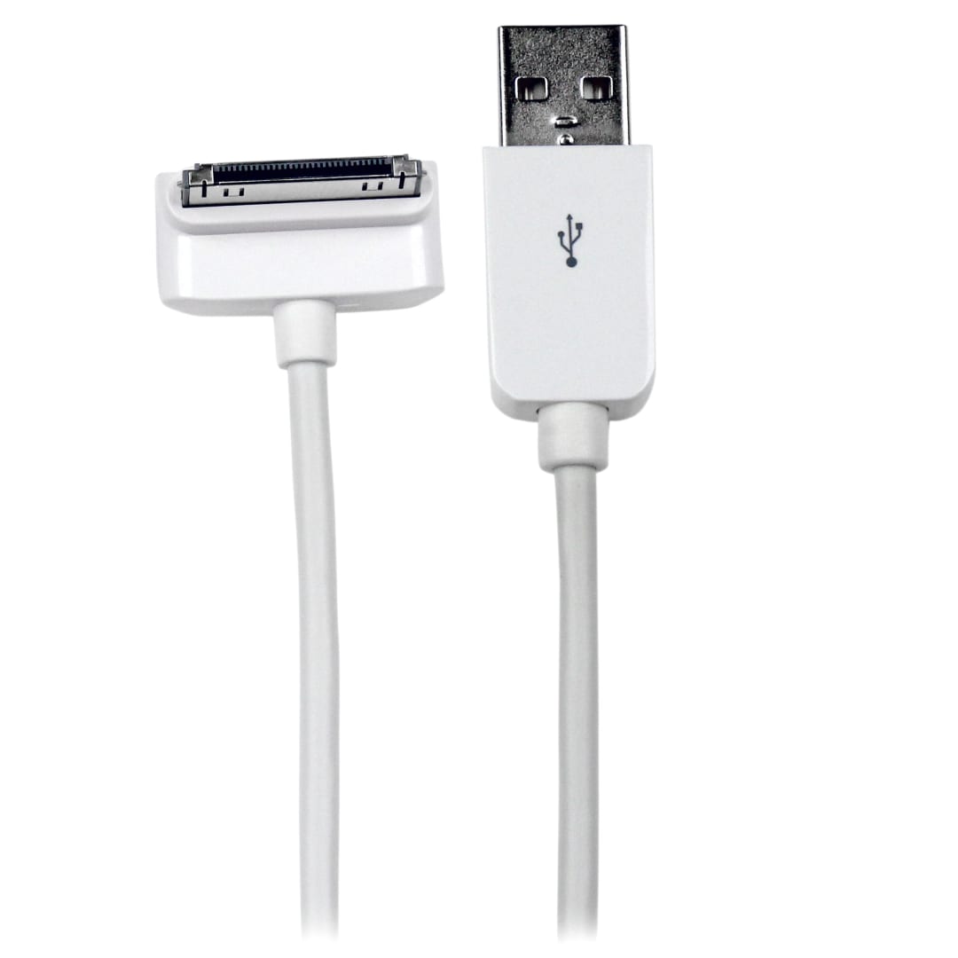 2m (6 ft) Long Apple 30-pin Dock to USB Cable