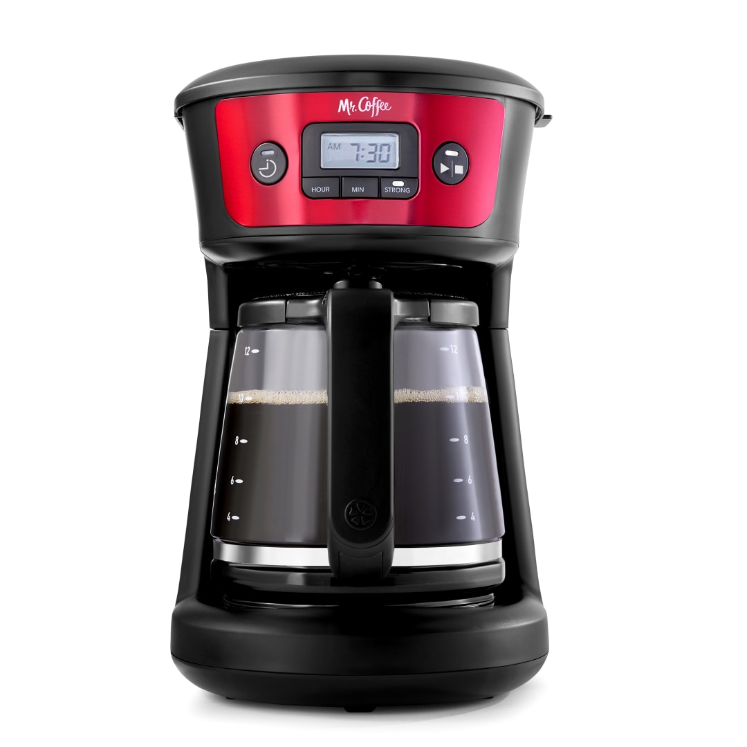 Mr. Coffee® 12 Cup Programmable Coffeemaker with Strong Brew Selector