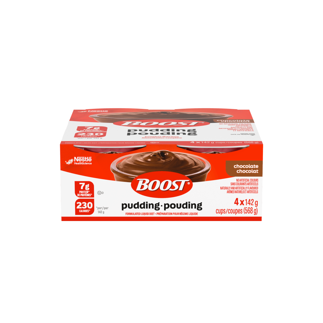 BOOST Pudding Chocolate 6 (4x142g) CA