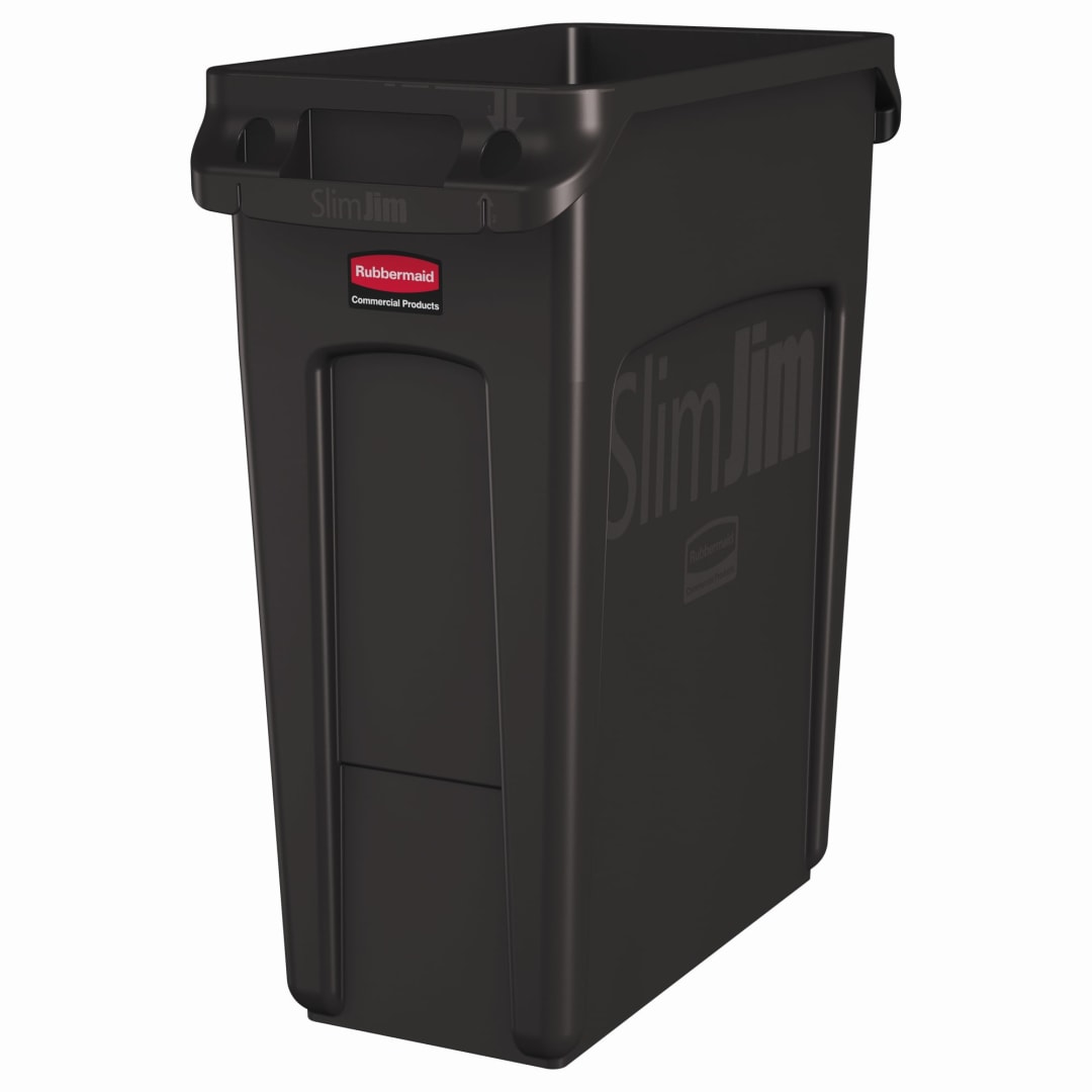 Vented Slim Jim® 16 Gal Brown