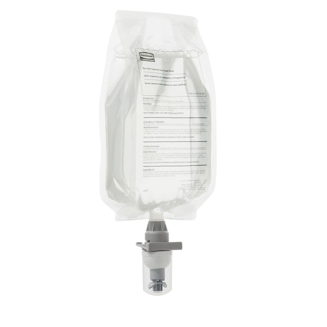 Rubbermaid Commercial Products AutoFoam Dye and Fragrance-Free Hand Soap Refill - 1100mL