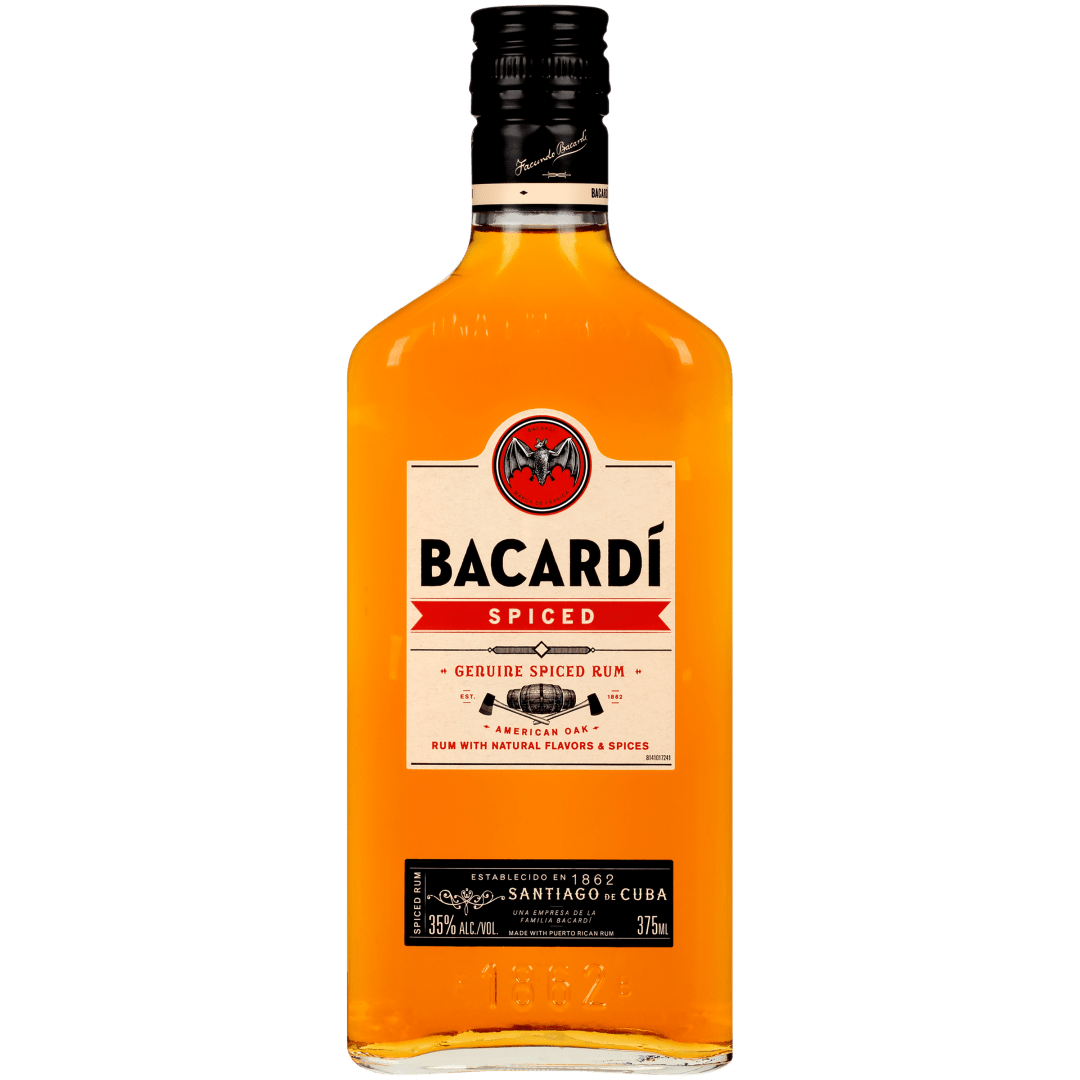 Bacardi Spiced Rum, Gluten Free 35% 375mL