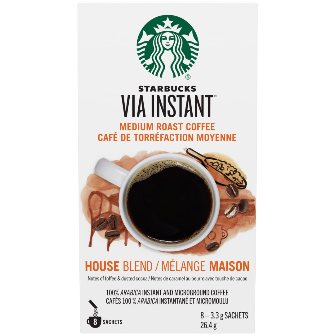 SBUX VIA House Blend 12x8ct CA