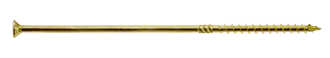 Simpson Strong-Tie SDCP22912 Strong-Drive® SDCP TIMBER-CP Screw — 0.315-in. x 9-1/2-in. T40, Yellow Zinc (250-Qty)