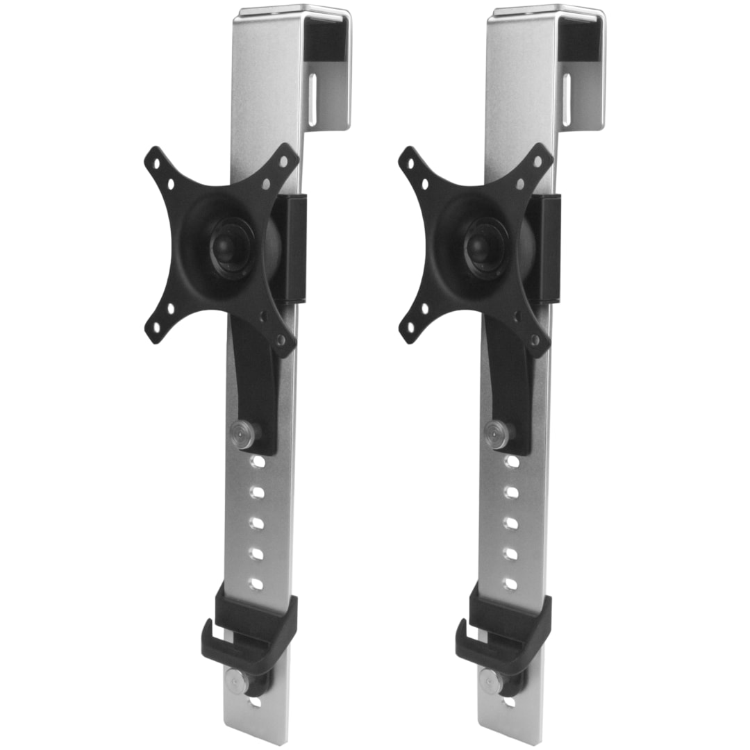 Cubicle Wall Monitor Mount-for dual monitor