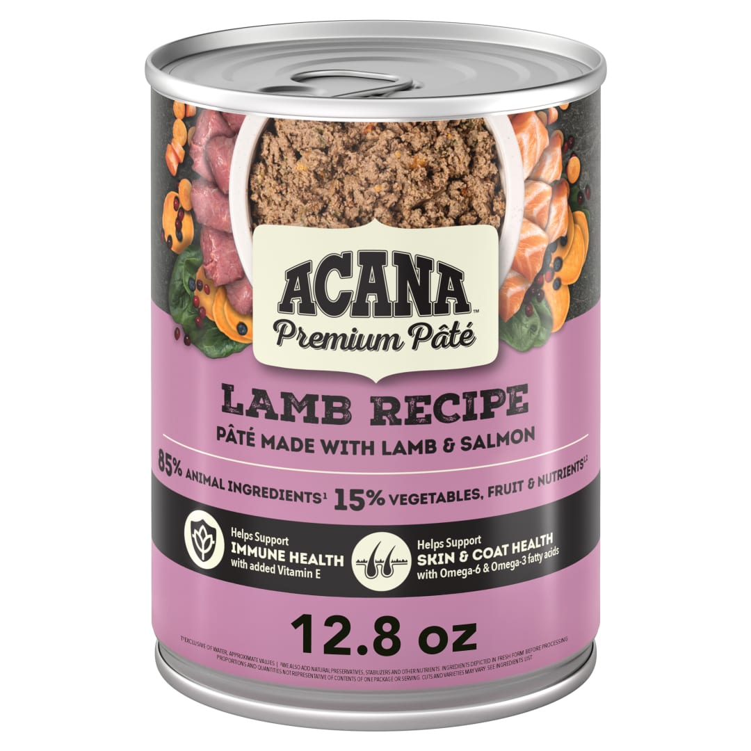 ACANA Premium Pate in Bone Broth Grain-free Wet Dog Food Lamb Recipe