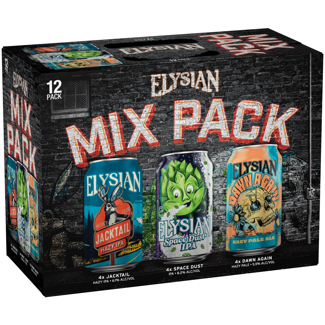 Elysian Mix Pack 12 pack - 12 fl oz Cans (ABV 6.0-8.2%)