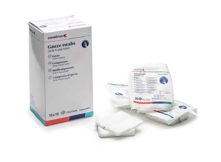 Covetrus X-Ray Detectable Gauze Swab, 7.5 x 10cm, Sterile