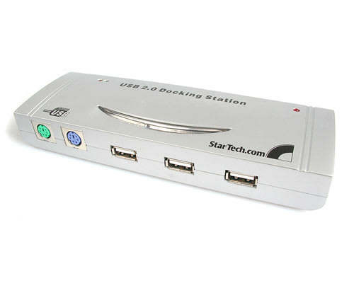 5 in 1 USB 2.0 Notebook Docking Station / Port Replicator