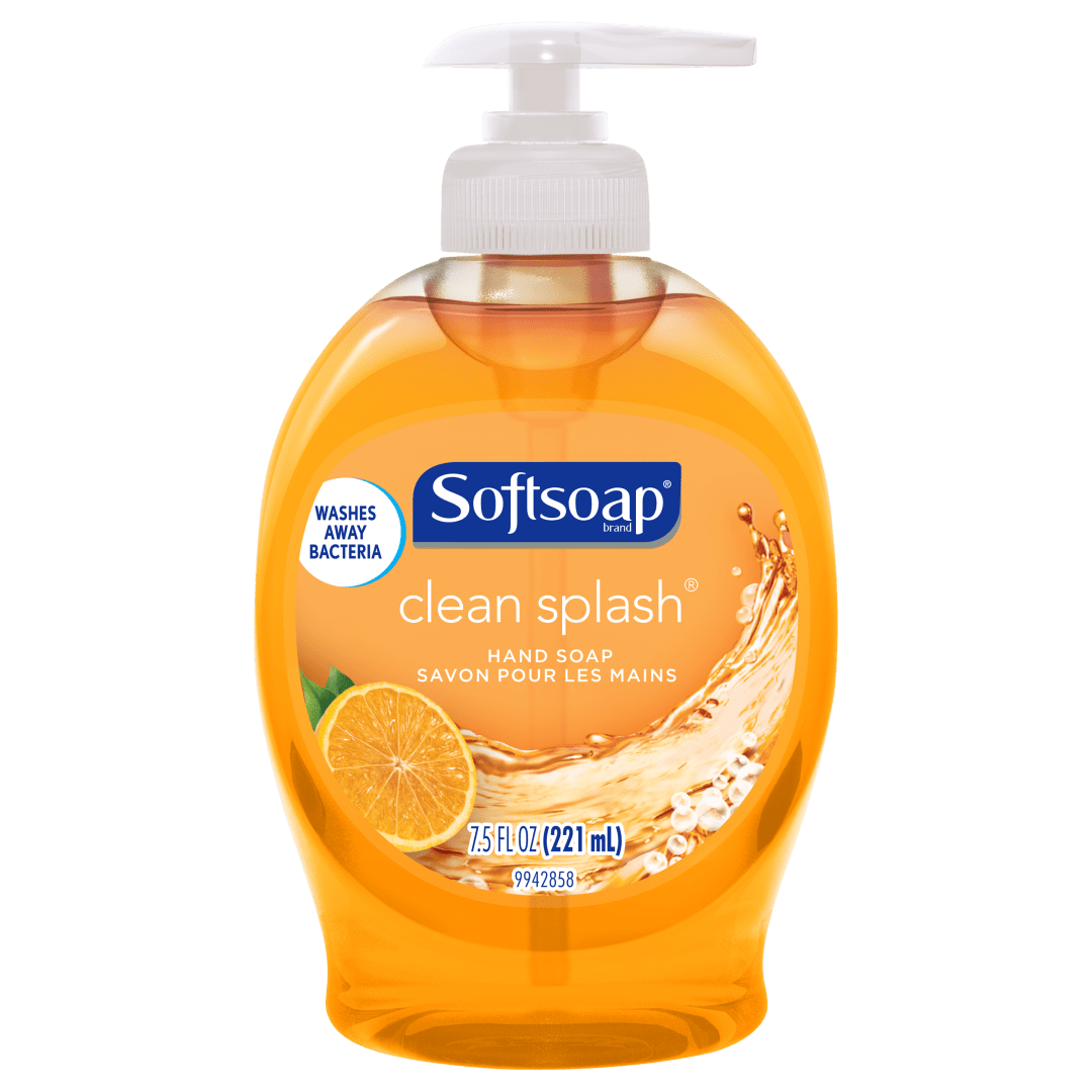 Softsoap Liquid Hand Soap, Clean Splash - 7.5 fluid ounce