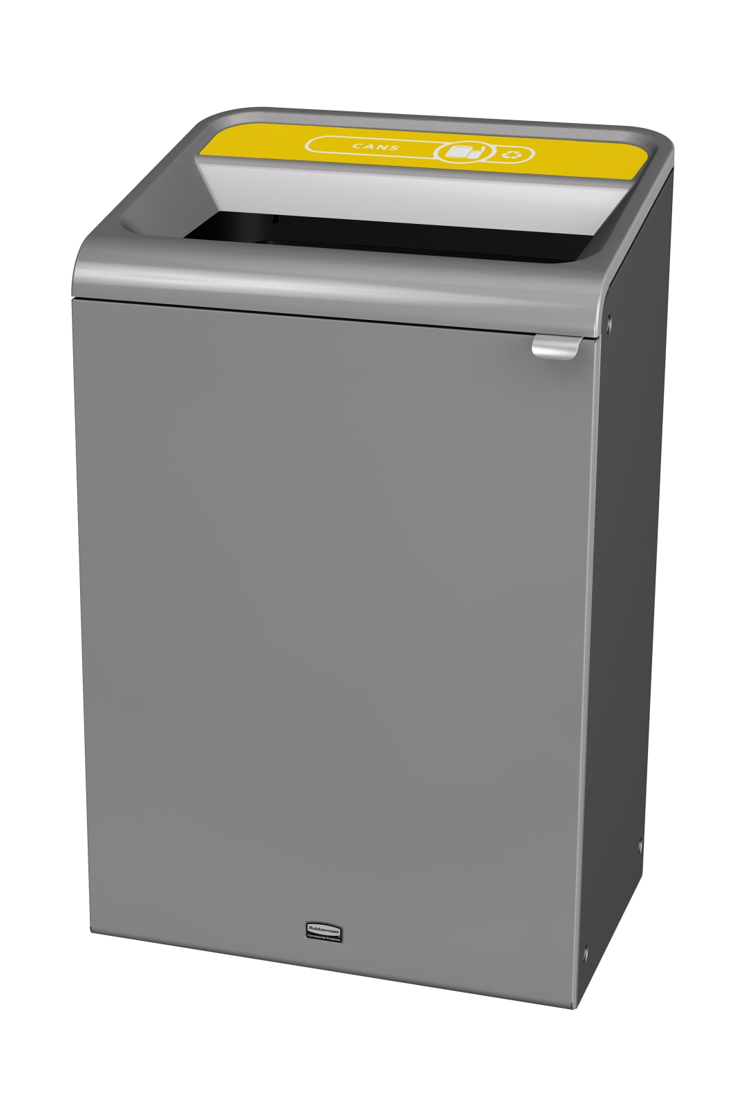 Rubbermaid Commercial Products Configure™ 33 Gal 1-Stream Cans Trash Can, Grey Stenni