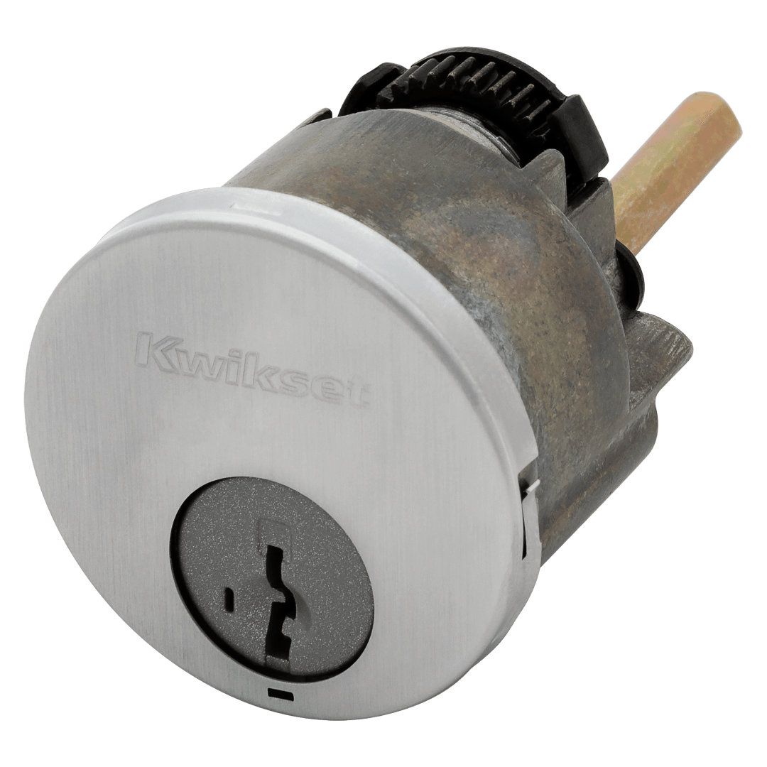 SmartKey Cylinder for Key Control Deadbolt in Satin Chrome Finish