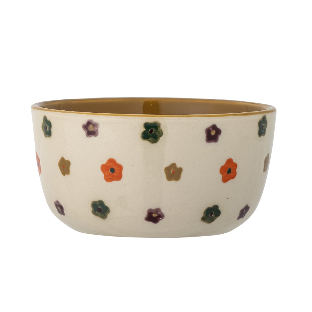 82060669 - Addy Bowl, White, Stoneware STOCK: 300