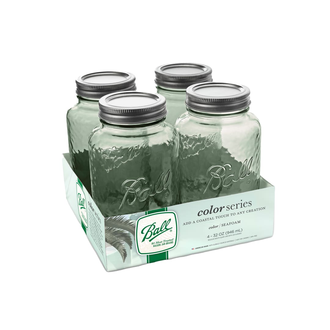 BALL RM 32OZ SEAFOAM COLOR SERIES 4PK