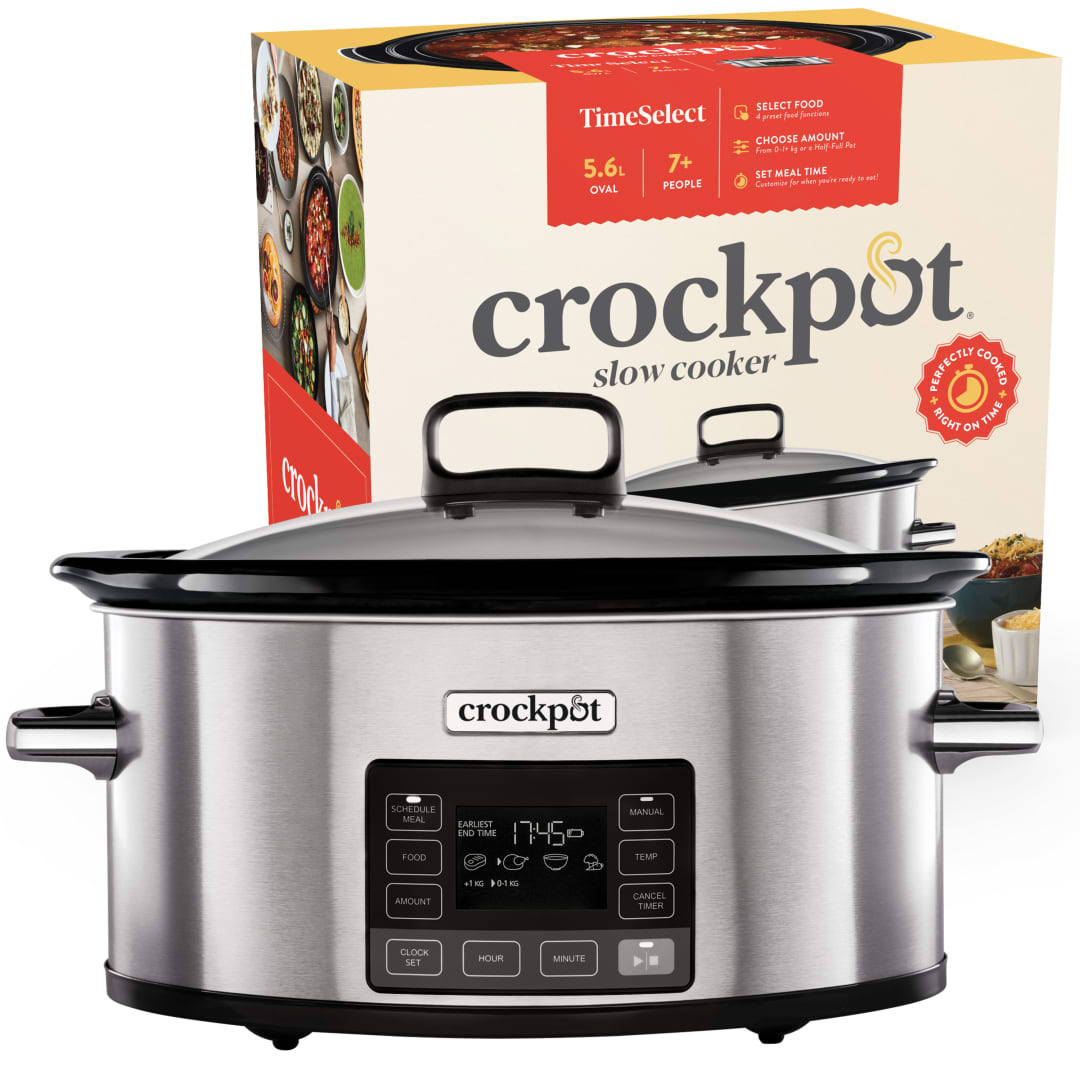AUTO TIME ADJUST DIGITAL SLOW COOKER