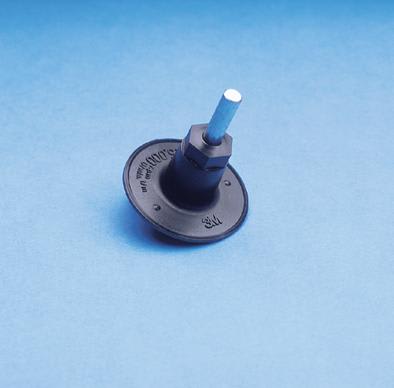 Čierny držiak 3M™ Roloc™ č. 3, 6 mm x 50 mm