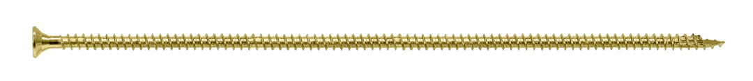 Simpson Strong-Tie SDCF221334 Strong-Drive® SDCF TIMBER-CF Screw — 0.315 in. x 13-3/4 in. T40, Yellow Zinc (250-Qty)