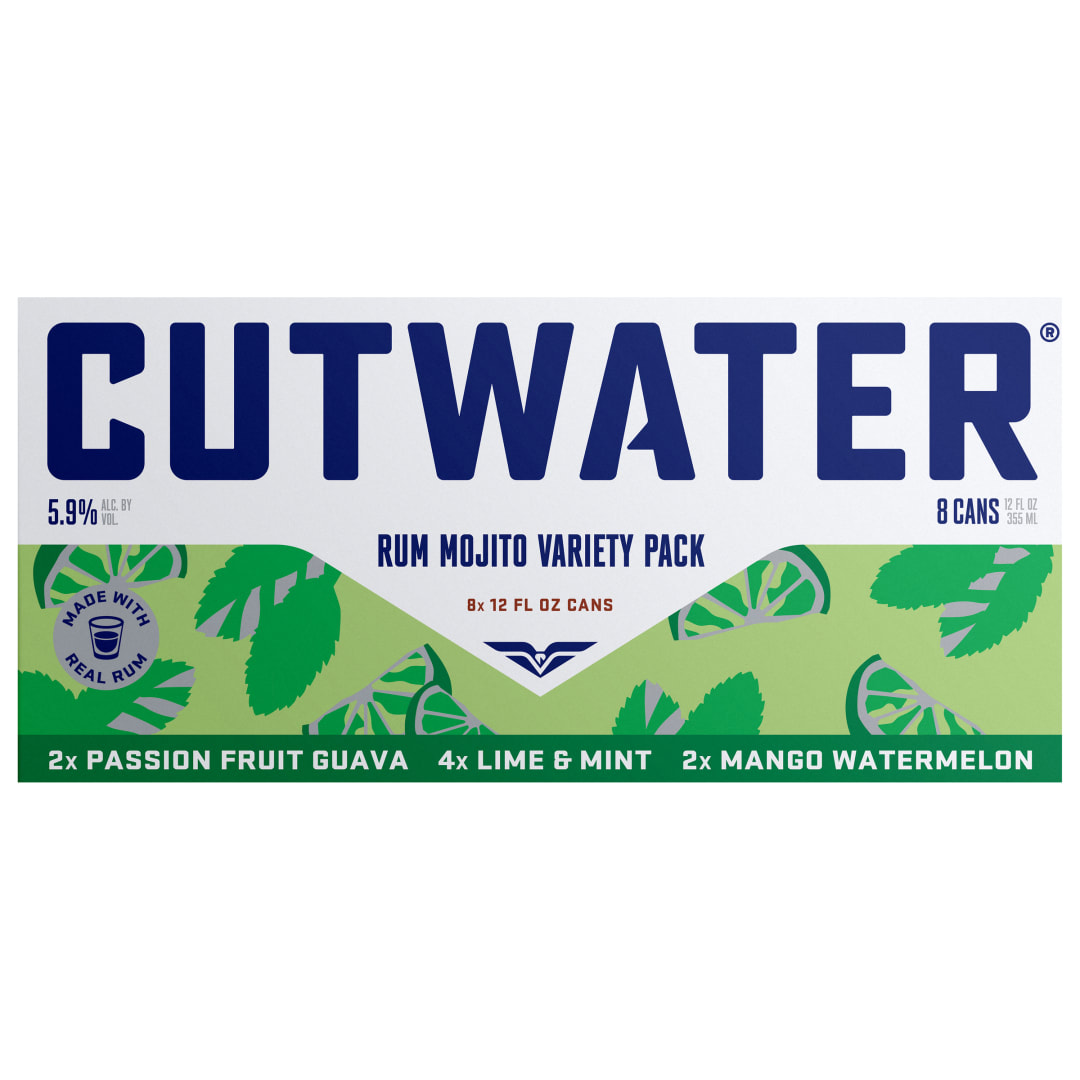 Cutwater Mojito Mixed Pack, 8 Pack, 12 fl oz Cans