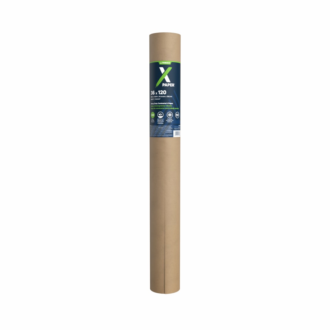 X-Paper® Heavy Duty Contractors Paper, 36"x120'