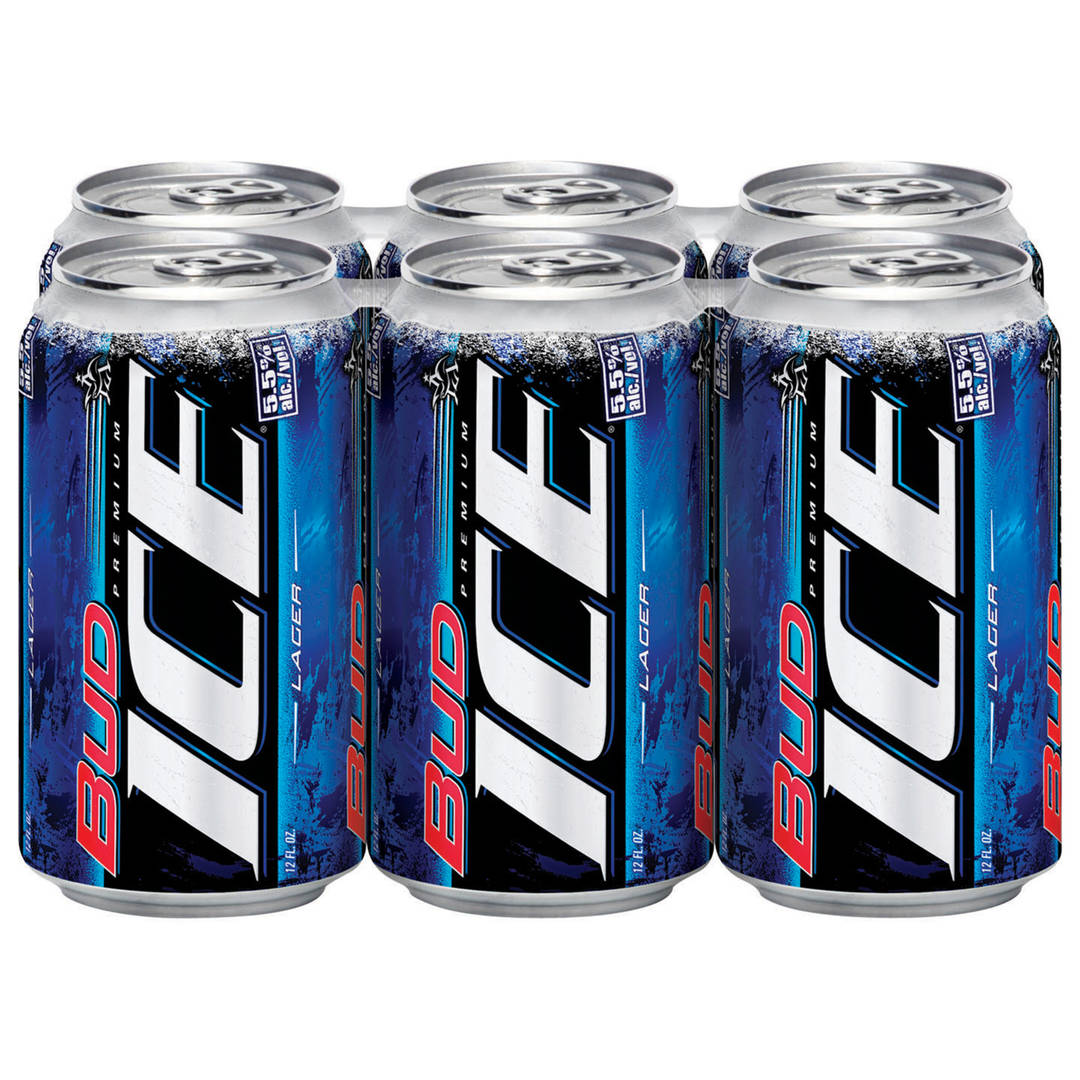 Bud Ice® Beer, 6 Pack 12 fl. oz. Cans