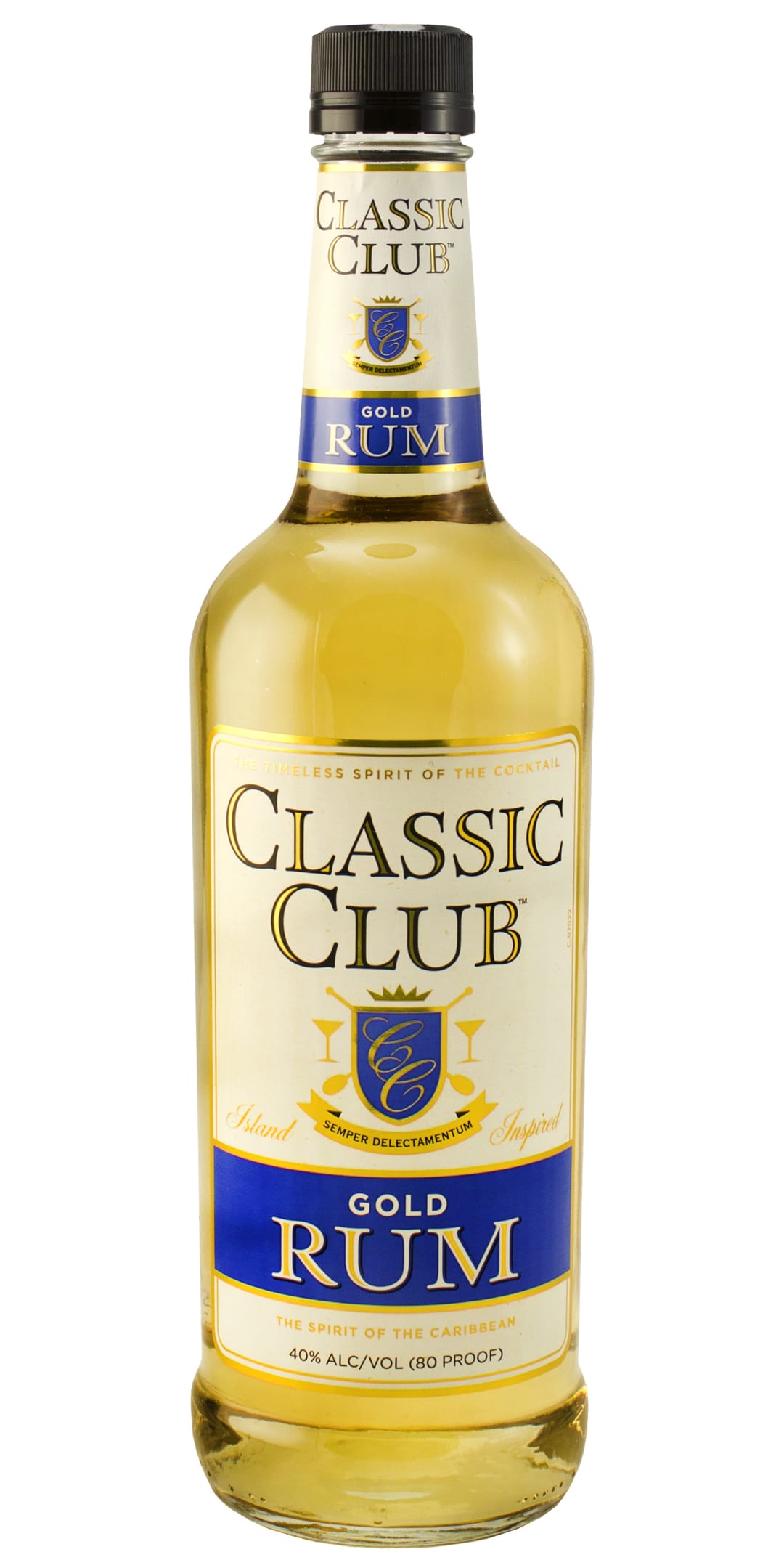 Classic Club Gold Rum 750ml 80 Proof