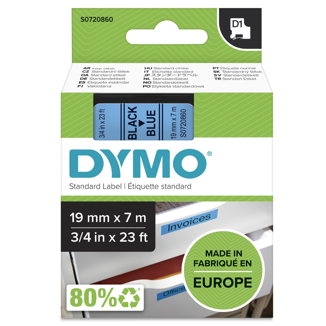 DY D1 19MMX7M BLK/BLU TAPE EU/ANZ
