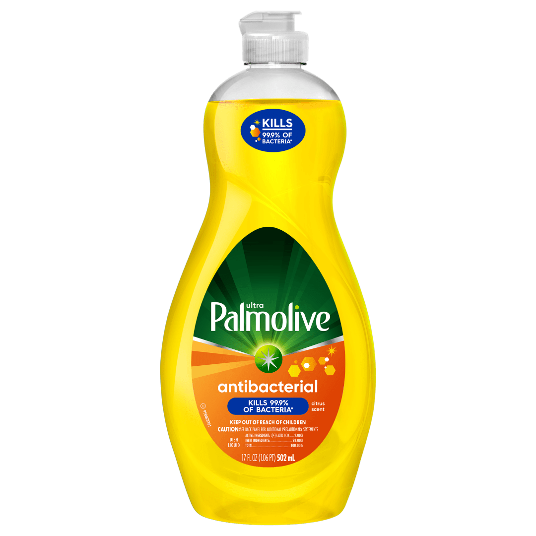 Ultra Palmolive Antibacterial Dish Liquid, Citrus Scent - 17 Fluid Ounce